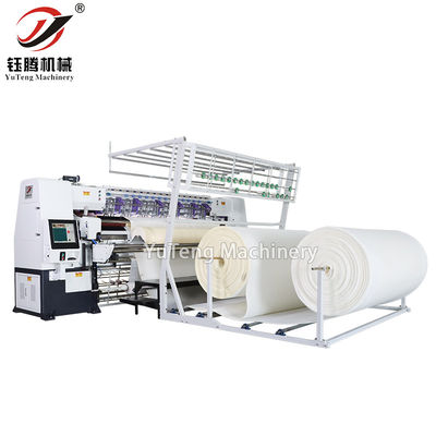 ماشین فرش فرش چند سوزن بدون شاتل با عرض فرش 2450 میلی متر ، سرعت 100-1000r / min و 80mm حداکثر ضخامت دوخت