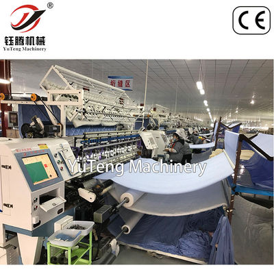 7.5kw Multi Needle Lock Stitch Quilting Machine برای تشک های کامپیوتری