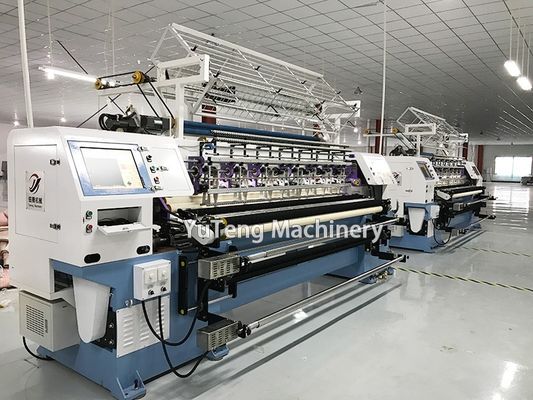 7.5kw Multi Needle Lock Stitch Quilting Machine برای تشک های کامپیوتری