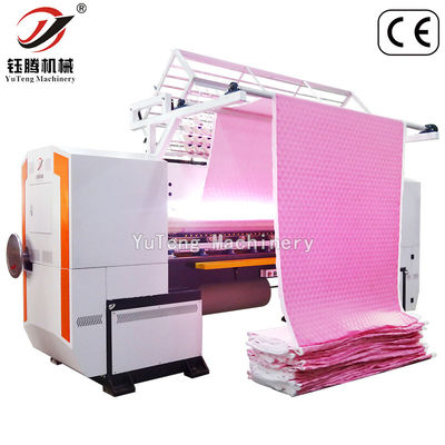 ماشین تراش با پیچ و قفل کامپیوتری برای تولید نساجی 1650mm/2450mm عرض دوخت 220V/380V 3 فاز