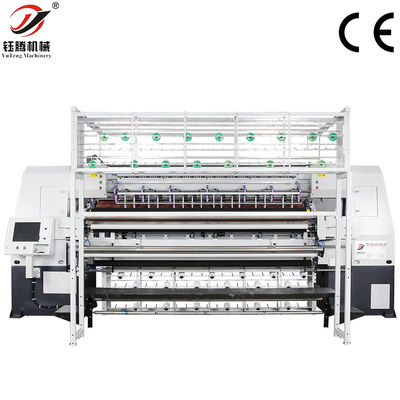 سرعت سریع کامپیوتر ماشین چند سوزن Quilting 2450mm عرض
