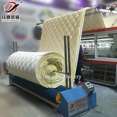 ماشین رول 60Hz پارچه برای کف پارچه پارچه چرم با عرض پیچ در داخل 2500mm