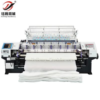 کارخانه استفاده از کامپیوتر Shuttle Lock Stitch Multi Needle Quilting Machine برای ساخت محصولات تخت خواب