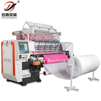 کارخانه استفاده از کامپیوتر اتوماتیک شاتل چند سوزن Quilting ماشین برای ساخت لباس محصولات نساجی خانگی
