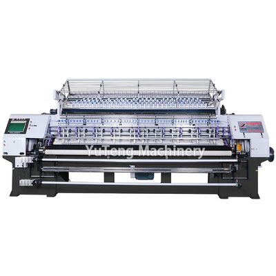 ماشین پخت و پاش با سرعت بالا 100-1000 R / min Multi Needle Lock Stitch Quilting Machine با قدرت 7.5KW برای ورق های تخت