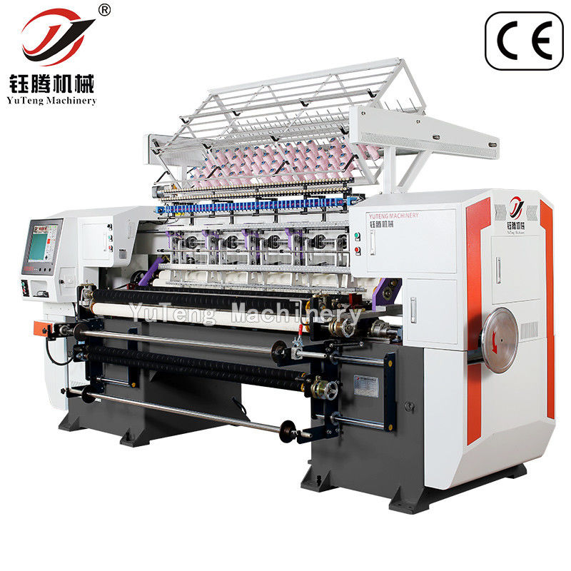 ماشین تراش با پیچ و قفل کامپیوتری برای تولید نساجی 1650mm/2450mm عرض دوخت 220V/380V 3 فاز